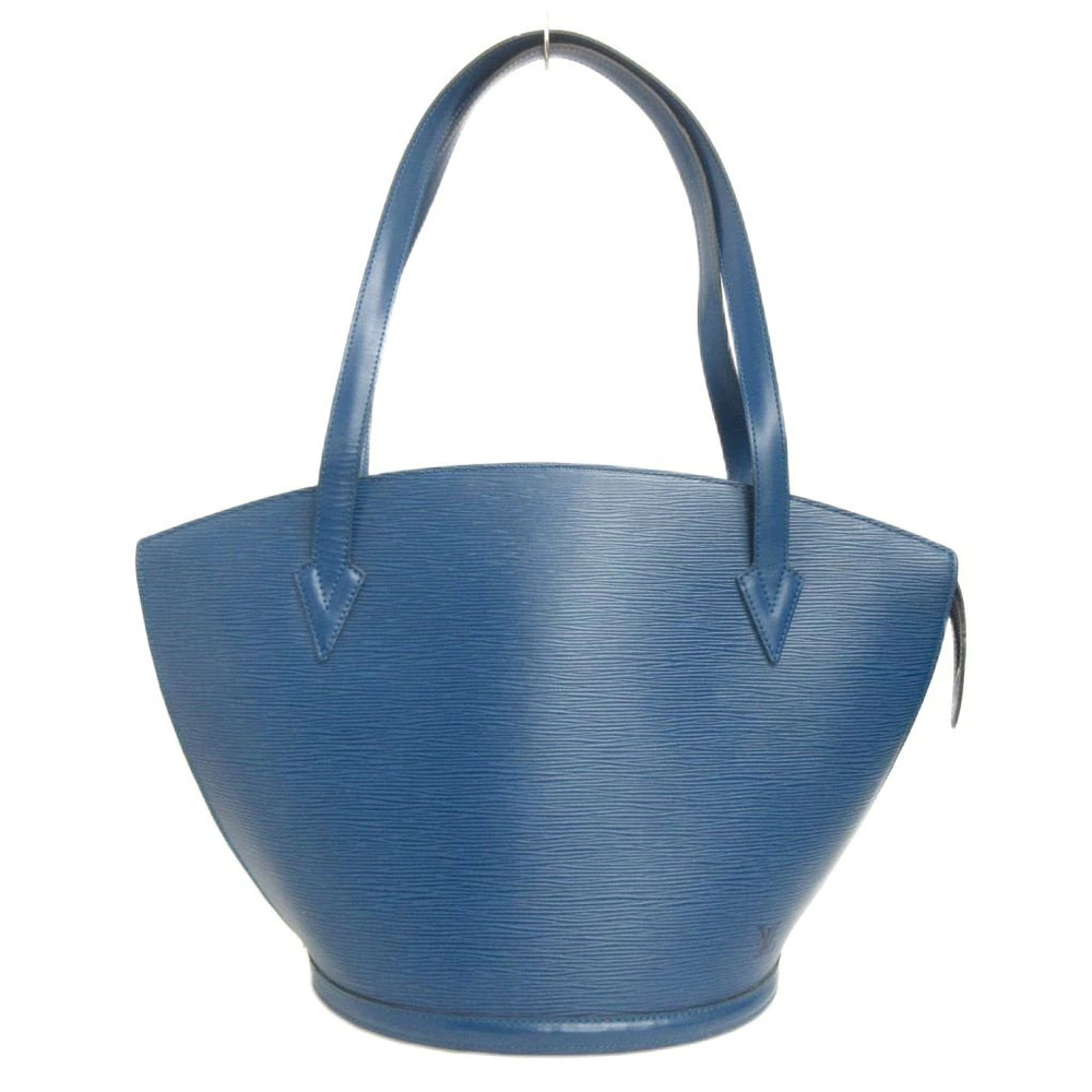 Louis Vuitton Epi Saint Jacques Shopping Tote Bag Toledo Blue